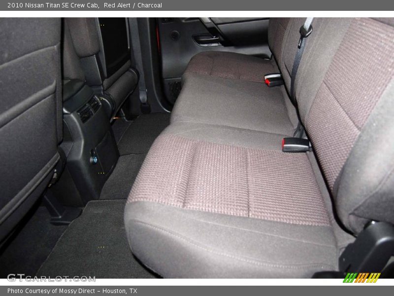 Red Alert / Charcoal 2010 Nissan Titan SE Crew Cab