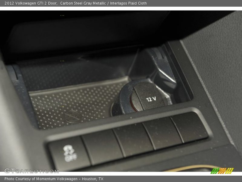 Carbon Steel Gray Metallic / Interlagos Plaid Cloth 2012 Volkswagen GTI 2 Door