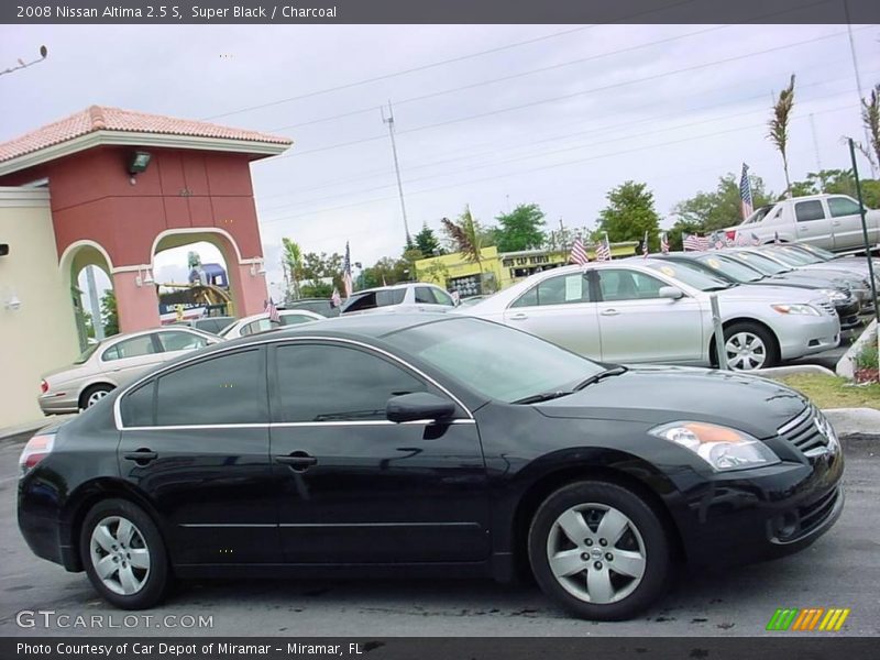 Super Black / Charcoal 2008 Nissan Altima 2.5 S