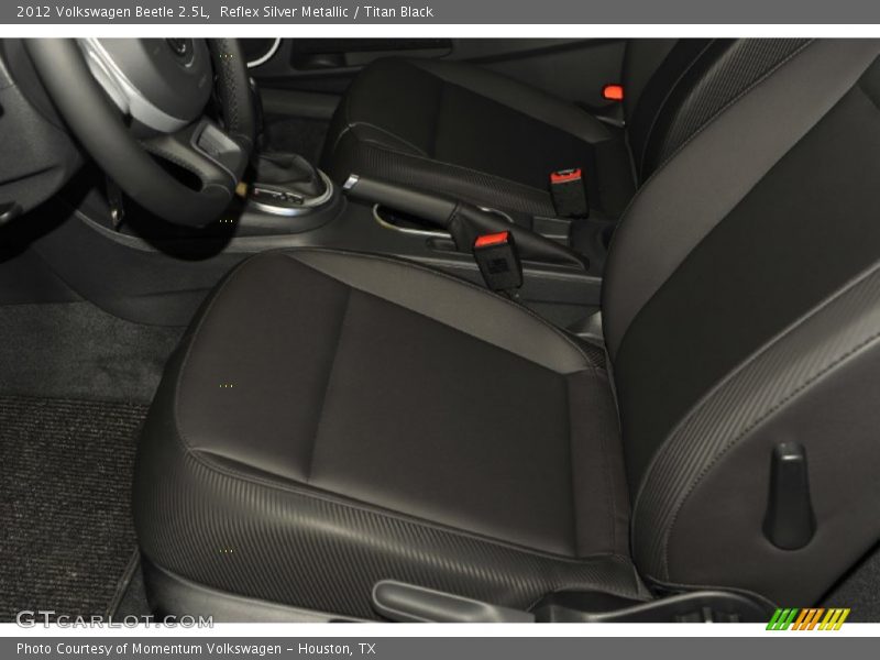 Reflex Silver Metallic / Titan Black 2012 Volkswagen Beetle 2.5L