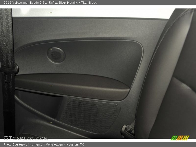 Reflex Silver Metallic / Titan Black 2012 Volkswagen Beetle 2.5L