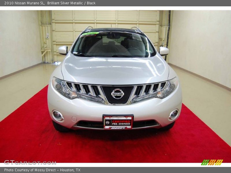 Brilliant Silver Metallic / Black 2010 Nissan Murano SL
