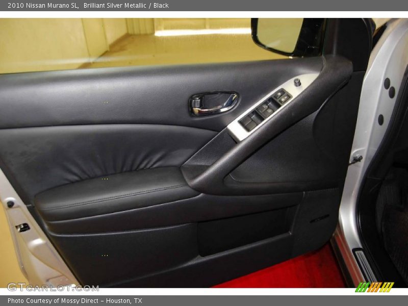 Brilliant Silver Metallic / Black 2010 Nissan Murano SL