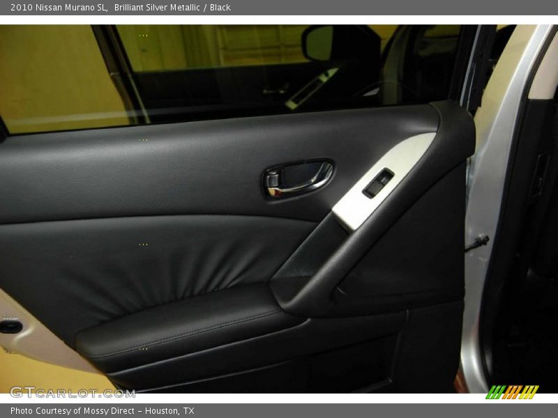 Brilliant Silver Metallic / Black 2010 Nissan Murano SL