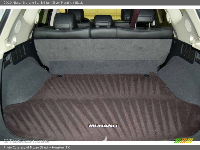 Brilliant Silver Metallic / Black 2010 Nissan Murano SL