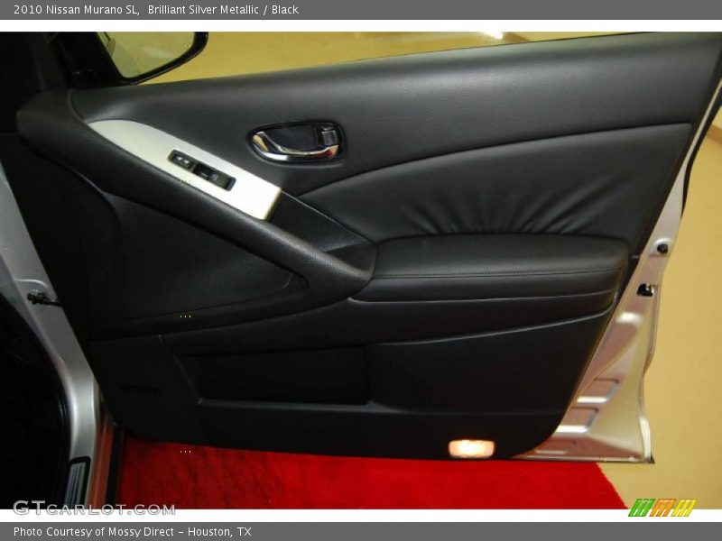Brilliant Silver Metallic / Black 2010 Nissan Murano SL