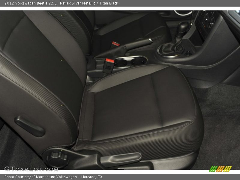 Reflex Silver Metallic / Titan Black 2012 Volkswagen Beetle 2.5L