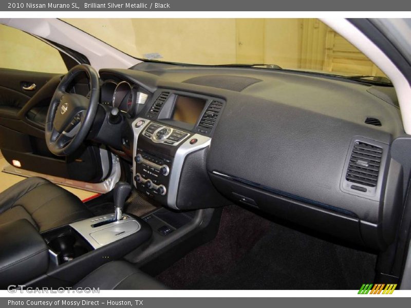 Brilliant Silver Metallic / Black 2010 Nissan Murano SL