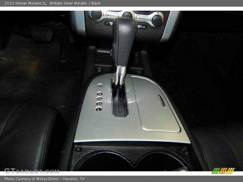 Brilliant Silver Metallic / Black 2010 Nissan Murano SL