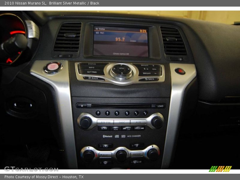Brilliant Silver Metallic / Black 2010 Nissan Murano SL