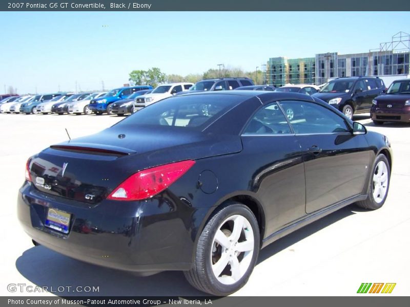 Black / Ebony 2007 Pontiac G6 GT Convertible