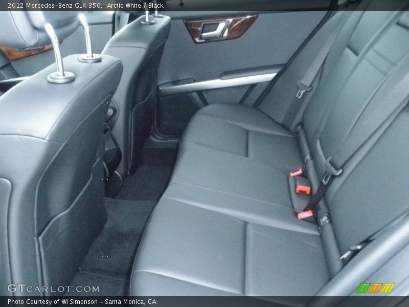 Arctic White / Black 2012 Mercedes-Benz GLK 350