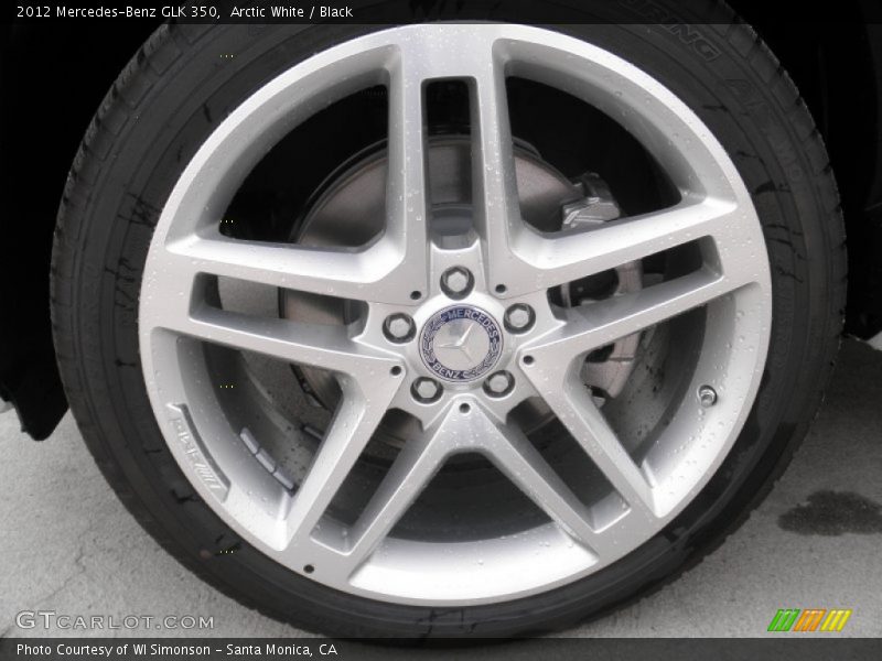 Arctic White / Black 2012 Mercedes-Benz GLK 350