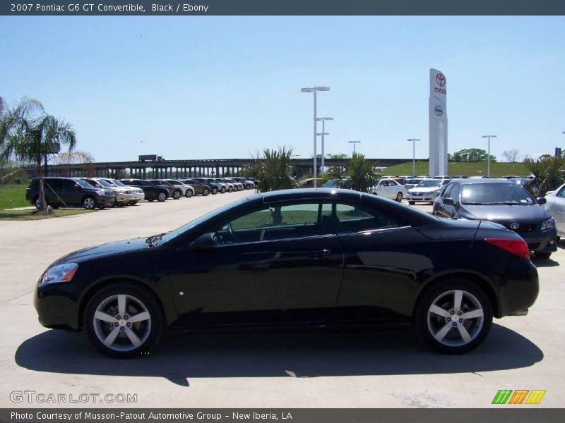 Black / Ebony 2007 Pontiac G6 GT Convertible