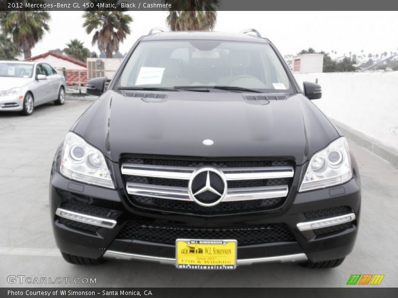 Black / Cashmere 2012 Mercedes-Benz GL 450 4Matic