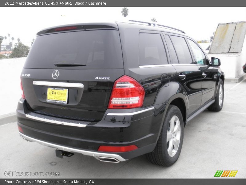 Black / Cashmere 2012 Mercedes-Benz GL 450 4Matic