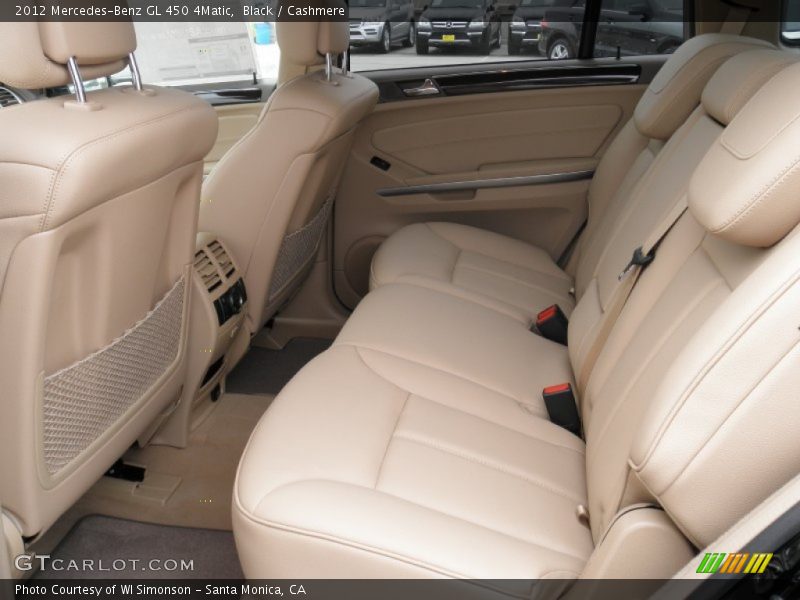Black / Cashmere 2012 Mercedes-Benz GL 450 4Matic