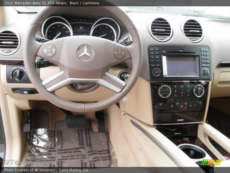Black / Cashmere 2012 Mercedes-Benz GL 450 4Matic