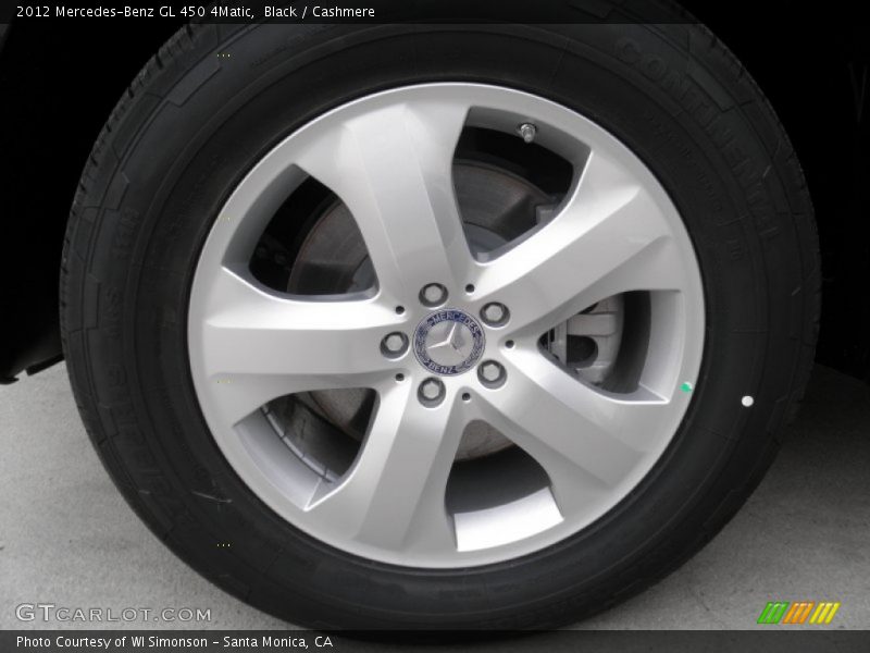 Black / Cashmere 2012 Mercedes-Benz GL 450 4Matic