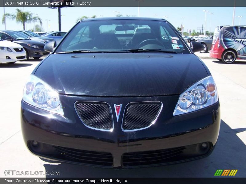 Black / Ebony 2007 Pontiac G6 GT Convertible