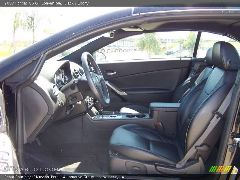 Black / Ebony 2007 Pontiac G6 GT Convertible
