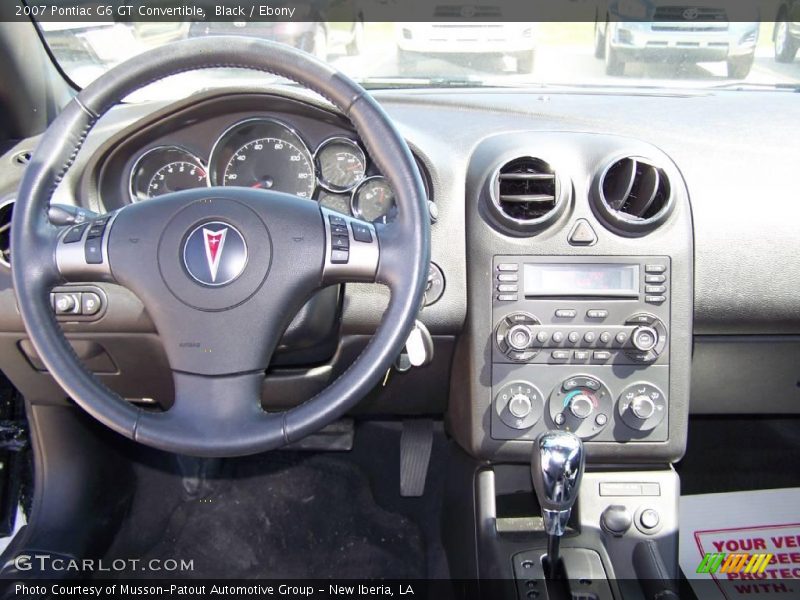 Black / Ebony 2007 Pontiac G6 GT Convertible