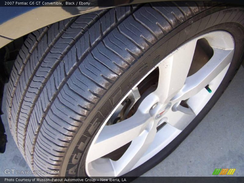 Black / Ebony 2007 Pontiac G6 GT Convertible