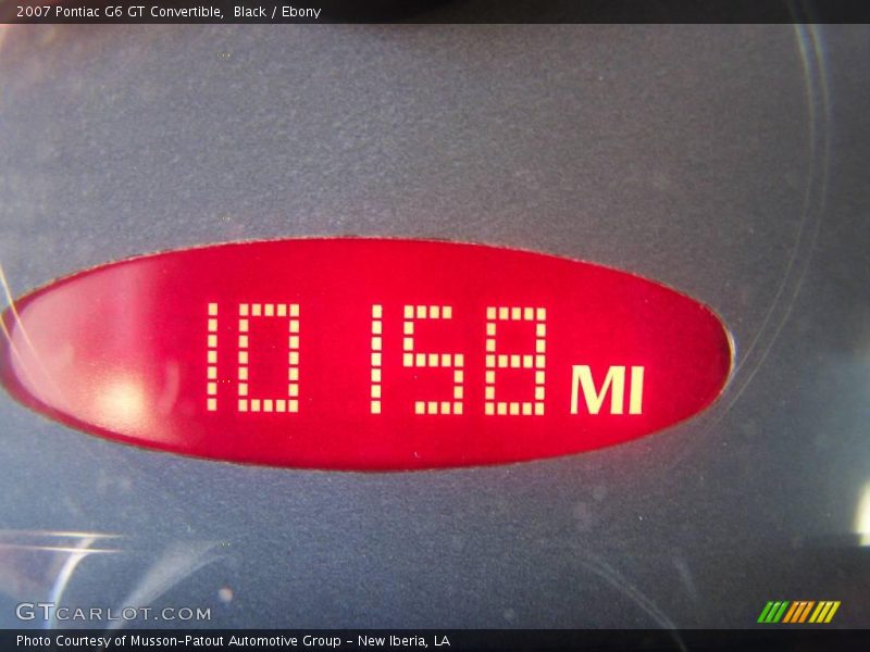 Black / Ebony 2007 Pontiac G6 GT Convertible