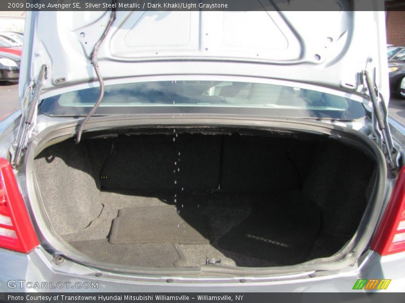 Silver Steel Metallic / Dark Khaki/Light Graystone 2009 Dodge Avenger SE