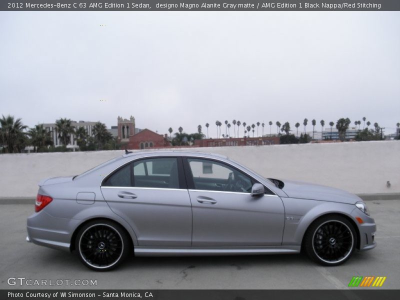  2012 C 63 AMG Edition 1 Sedan designo Magno Alanite Gray matte