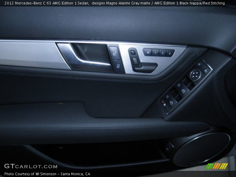 Door Panel of 2012 C 63 AMG Edition 1 Sedan