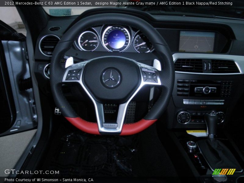  2012 C 63 AMG Edition 1 Sedan Steering Wheel