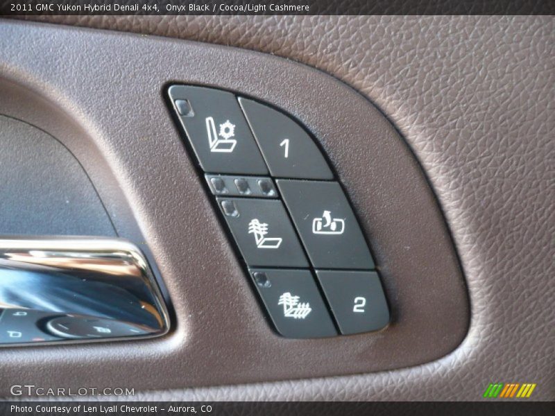 Controls of 2011 Yukon Hybrid Denali 4x4