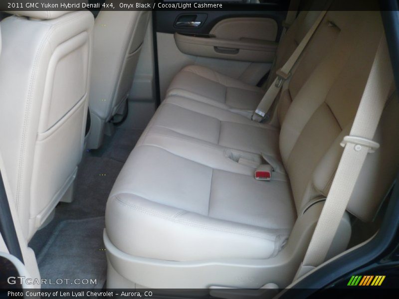  2011 Yukon Hybrid Denali 4x4 Cocoa/Light Cashmere Interior