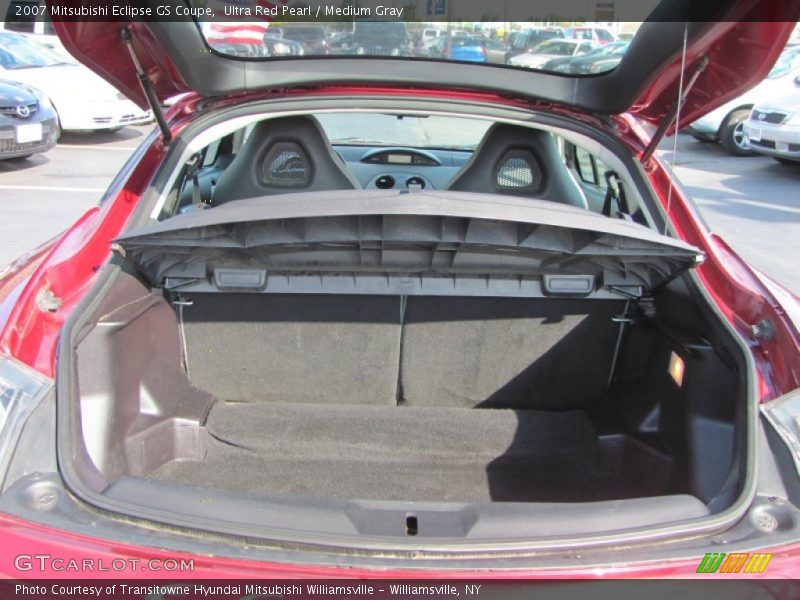 Ultra Red Pearl / Medium Gray 2007 Mitsubishi Eclipse GS Coupe