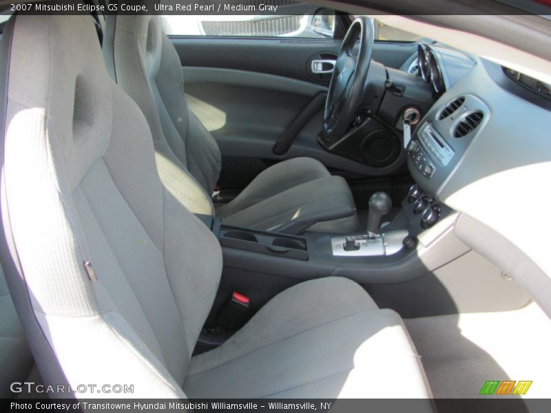 Ultra Red Pearl / Medium Gray 2007 Mitsubishi Eclipse GS Coupe