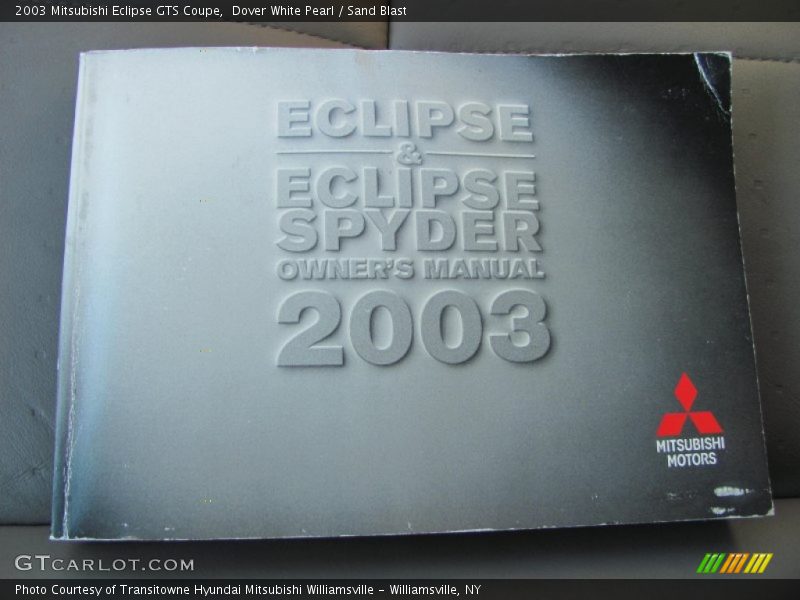 Dover White Pearl / Sand Blast 2003 Mitsubishi Eclipse GTS Coupe