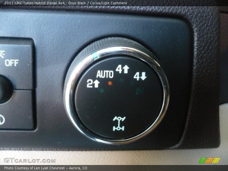Controls of 2011 Yukon Hybrid Denali 4x4