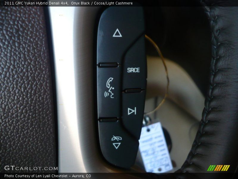 Controls of 2011 Yukon Hybrid Denali 4x4