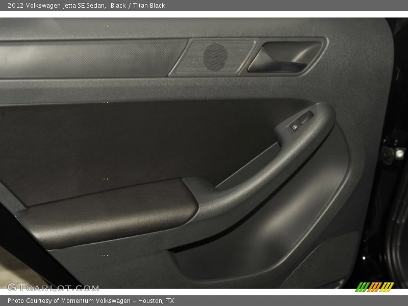 Black / Titan Black 2012 Volkswagen Jetta SE Sedan