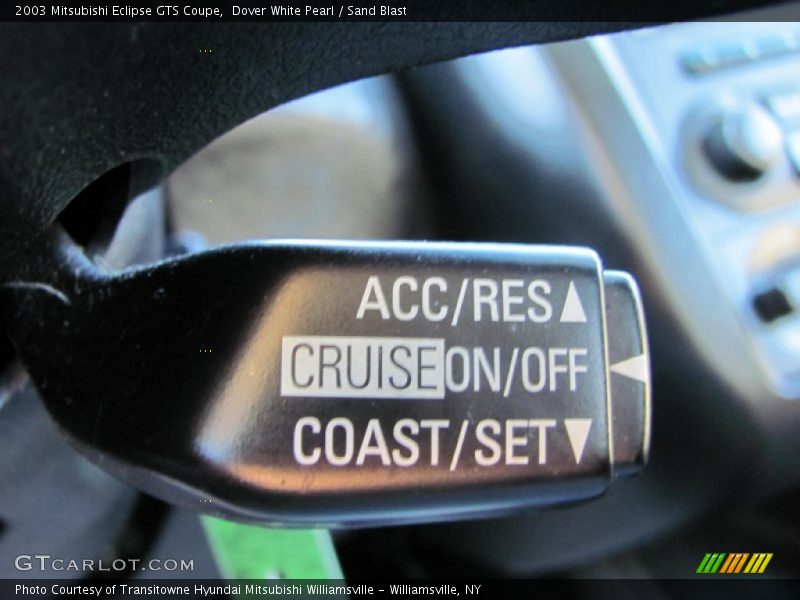 Dover White Pearl / Sand Blast 2003 Mitsubishi Eclipse GTS Coupe