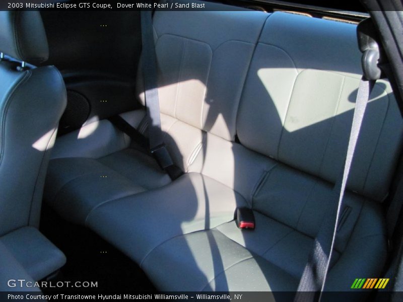 Dover White Pearl / Sand Blast 2003 Mitsubishi Eclipse GTS Coupe