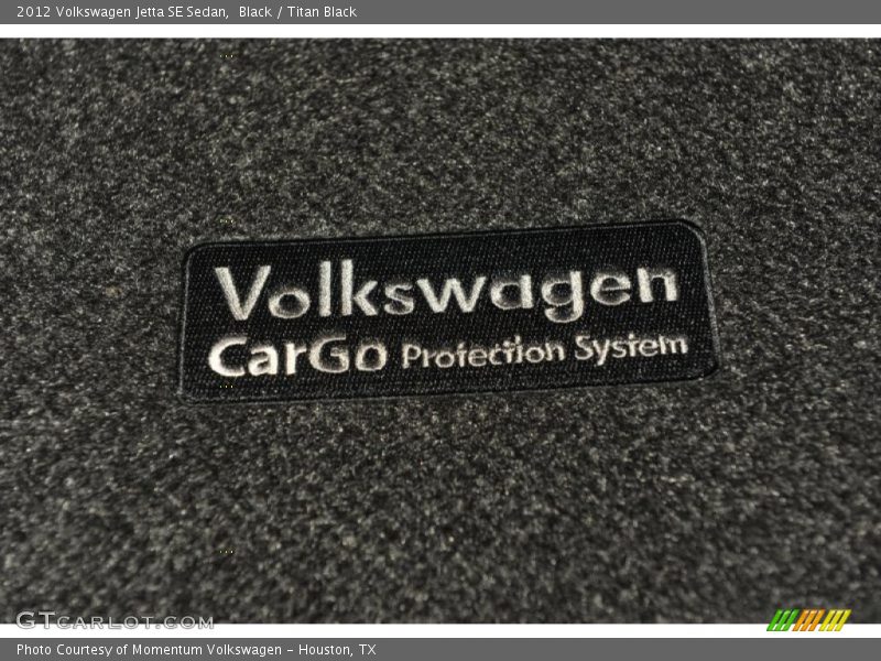 Black / Titan Black 2012 Volkswagen Jetta SE Sedan