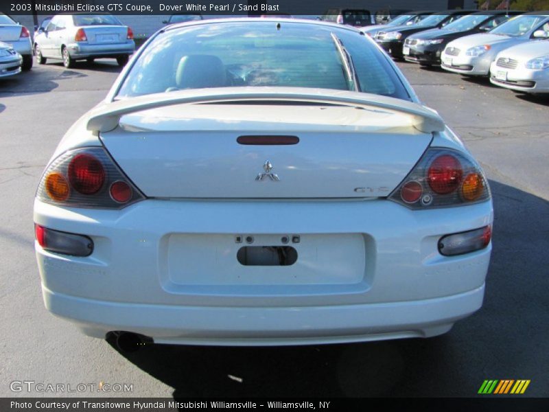 Dover White Pearl / Sand Blast 2003 Mitsubishi Eclipse GTS Coupe