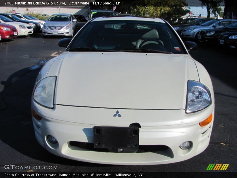 Dover White Pearl / Sand Blast 2003 Mitsubishi Eclipse GTS Coupe
