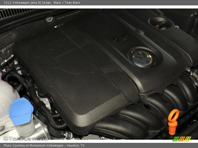 Black / Titan Black 2012 Volkswagen Jetta SE Sedan