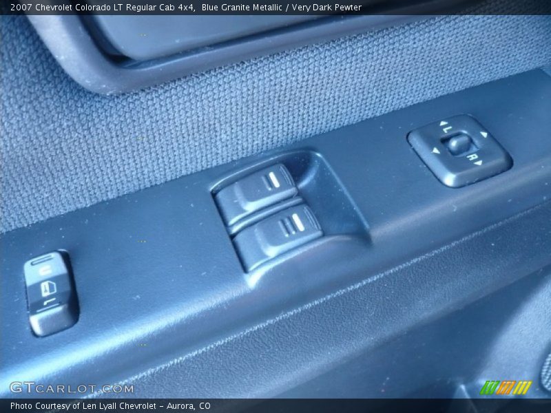Blue Granite Metallic / Very Dark Pewter 2007 Chevrolet Colorado LT Regular Cab 4x4