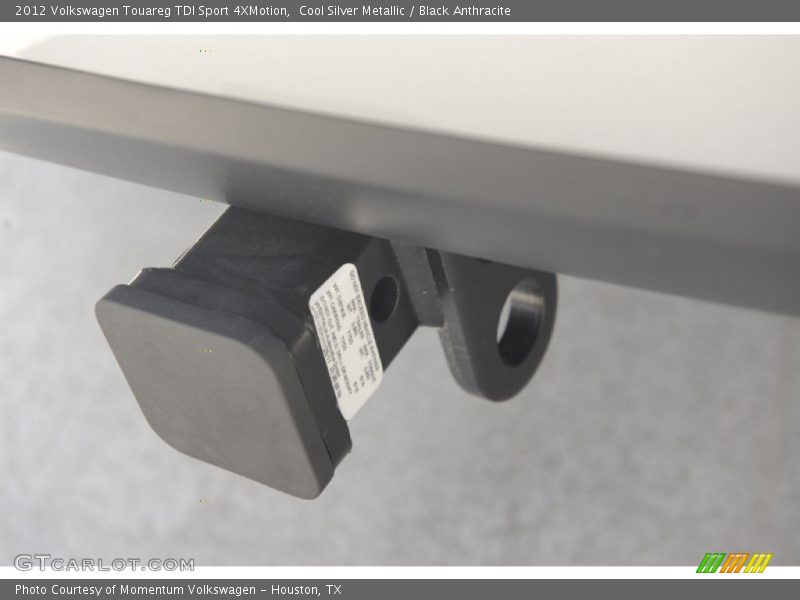 Cool Silver Metallic / Black Anthracite 2012 Volkswagen Touareg TDI Sport 4XMotion