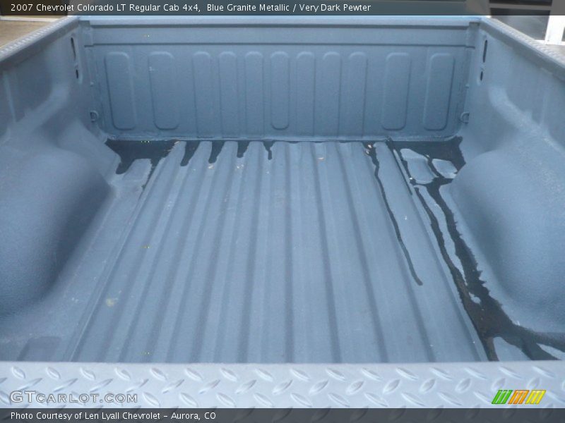 Blue Granite Metallic / Very Dark Pewter 2007 Chevrolet Colorado LT Regular Cab 4x4