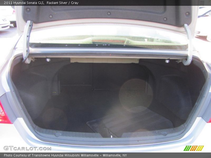 Radiant Silver / Gray 2011 Hyundai Sonata GLS